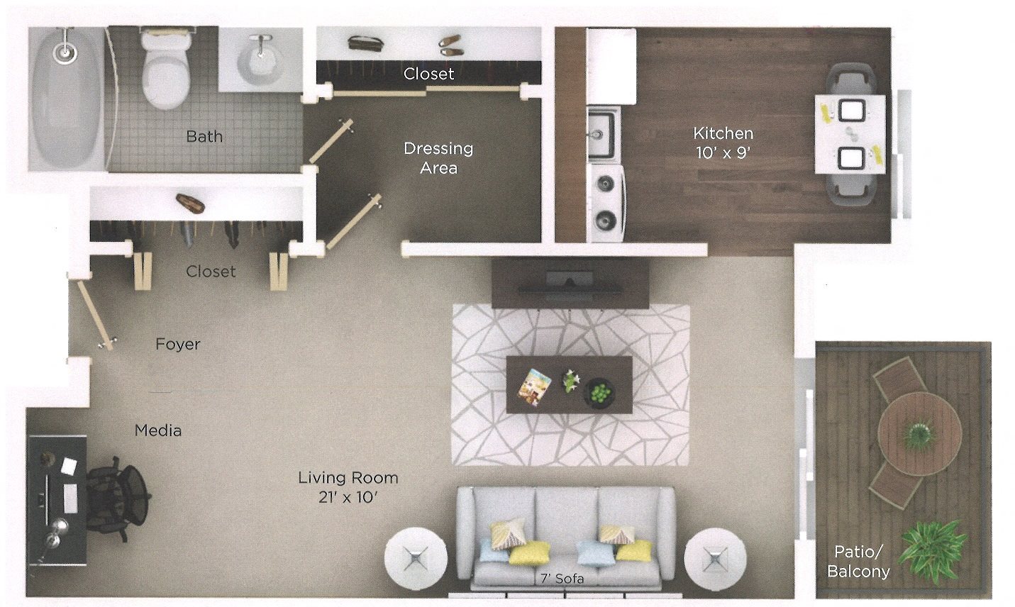 Studio Floor Plan Studio Floor Plan